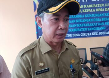 Kadis DMPD Kabupaten Tangerang Sebut Pusat Perniagaan Cikupa Belum Ada Legalitas