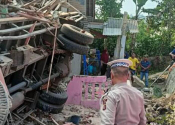 Nyawa Warga Budi Asih Melayang Diseruduk Colt Diesel
