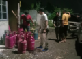 Polsek Cileungsi Gerebek Gudang Pengoplos LPG