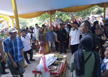 Sedekah Bumi di Desa Bendungan Dimeriahkan Lomba Dongdang