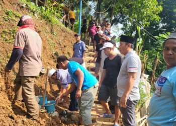 TPT Dibangun Swadaya Warga Klapanunggal