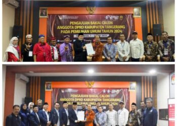 2 Parpol Datangi KPU Kabupaten Tangerang