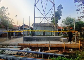 PPNS Line Pol PP Pemda Bogor Hiasi Tower di Dayeuh