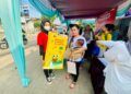 Alfamart Sahabat Posyandu di Rawa Ragas Klapanunggal Diserbu Ibu-ibu dan Balita