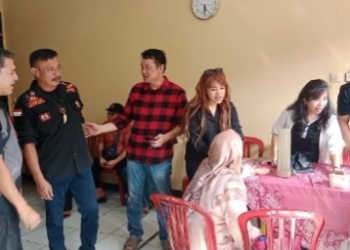 Ratusan Orang Dapatkan Suntikan Vitamin C dari DPAC BPPKB Banten Gunung Putri
