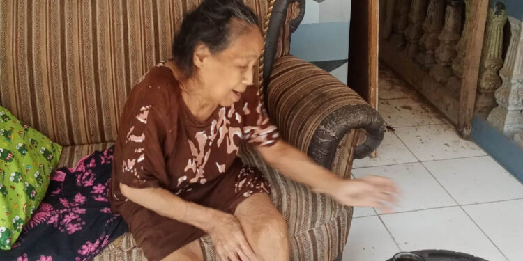 Seusia Kemerdekaan RI, Nenek di Cibadak yang Alami Stroke Butuh Kursi Roda
