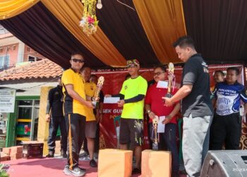 Polsek Gunung Putri Meriahkan HUT Bhayangkara ke-77 dengan Donor Darah Hingga Bazar UMKM