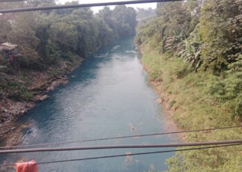 Warga Tanggapi Sungai Cileungsi Membiru Fenomena yang tak Pernah Diselesaikan Pemerintah