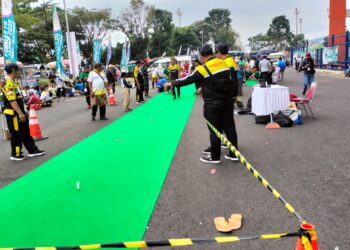 FORNAS VII Jawa Barat, Denda Alamsyah: Permainan Tradisional Balogo dari Kalimantan Selatan Menarik Perhatian