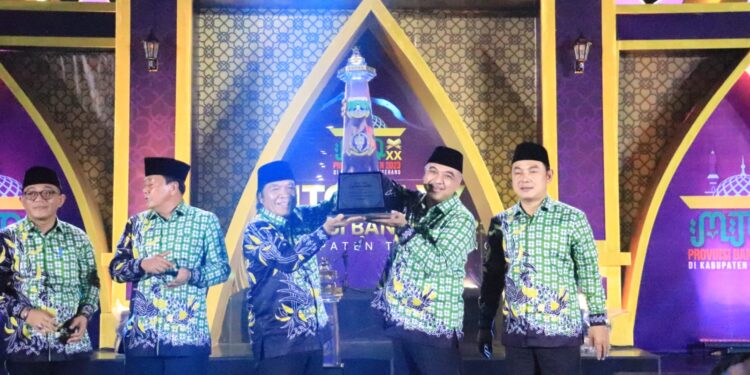 Mantap, Kabupaten Tangerang Raih Juara Umum MTQ ke-20 Provinsi Banten