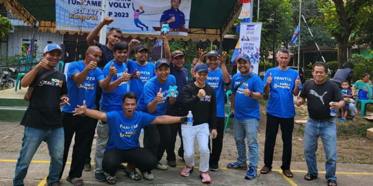 Turnamen Voli Diinisiasi Kang Iful untuk Bangun Silaturahmi