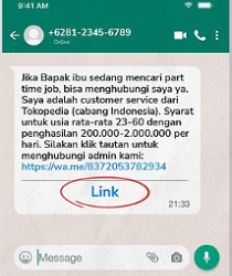 Kerja Part Time jadi Modus Penipuan Online Jaringan Internasional