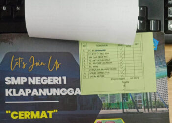 SMPN 1 Klapanunggal Jualan Map Rp 25 Ribu Saat PPDB