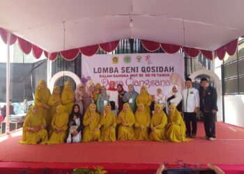 Lomba Qasidah Desa Ciangsana Diikuti Seluruh Perwakilan Dusun