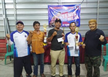 PTM Lokomotif 22 Cilebut Pos Gelar Turnamen Tenis Meja Rayakan Hari Kemerdekaan