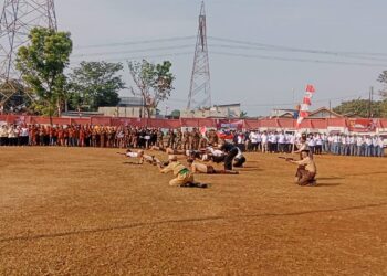 Pemerintah Kecamatan Gunung Putri Hiasi HUT RI ke-78 dengan Seni Teater Perjuangan