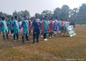 Kades Cup II 2023 Desa Sanja Persatukan dan Hibur Warga