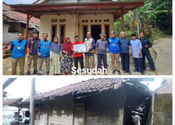 YBM PLN Gunung Putri Berikan Bantuan Renovasi Rumah Sebagai Wujud Peduli Sesama