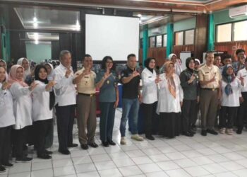 UNHAN Sosialisasi UPA Perpustakaan di SMAN 1 Cibinong
