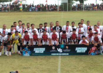 Mantan Pemain Timnas Didatangkan Kades Hambalang Hibur Warga