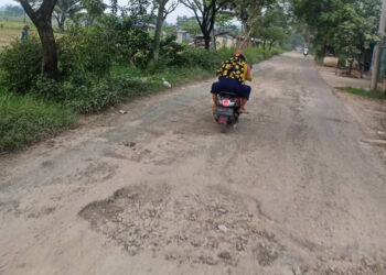 Jalan Bojong-Ligarmukti Diminta Kades Samin Segera Diperbaikan