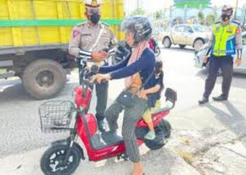 Polisi Larang Sepeda Listrik di Jalan Raya