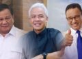 Survei Polling Institute, Prabowo Ungguli Ganjar dan Anies
