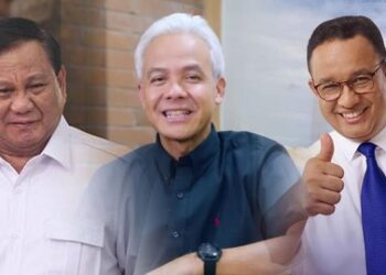 Survei Polling Institute, Prabowo Ungguli Ganjar dan Anies