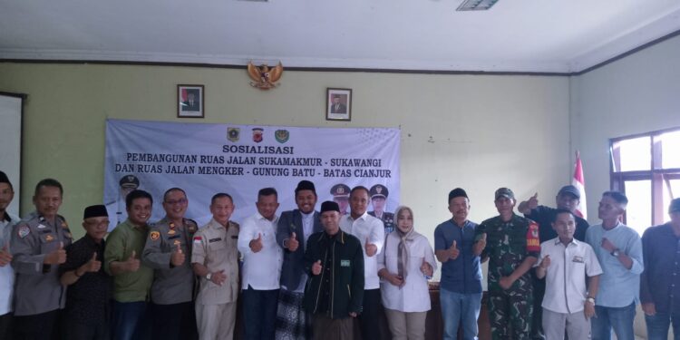 Bangun Jalan di Sukamakmur, Mulyadi Gelontorkan 60 Miliar Dana Aspirasinya