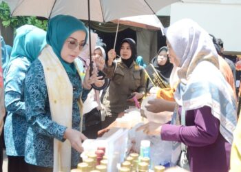 Ketua TP PKK Kabupaten Bogor Lakukan Rechecking di Desa Cilebut Sukaraja