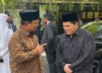 Erick Thohir Disebut Paling Berpotensi Dampingi Prabowo