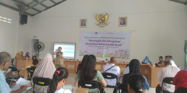 Pemdes Ciangsana dan Sejiwa Cegah Eksploitasi Anak dengan Adakan Peningkatan Kapasitas