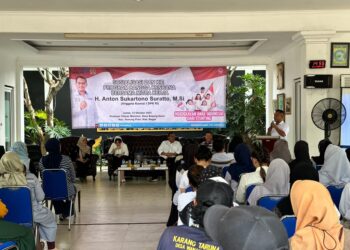 Anton Beri Pemahaman Perihal Stunting Kepada Warga Wanaherang