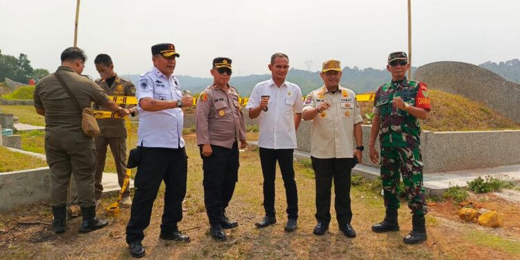 Satpol PP Pasang PPNS Line, Imbas TPBU Milik Yayasan Sinar Bumi tak Berizin