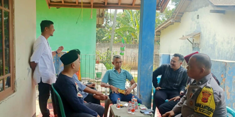 Cegah Praktik TPPO, Bhabinkamtibmas Polsek Cileungsi Imbau Warga Gandoang
