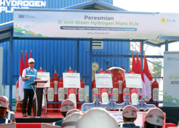 PLN Resmikan 21 Unit Green Hydrogen Plant Terbanyak di Asia Tenggara, Mampu Produksi Hingga 199 Ton Hidrogen Per Tahun