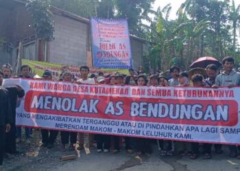 Pembangunan As Bendungan Cibeet Ditolak Warga Kutamekar, H.Mulyadi Akan Berikan yang terbaik untuk Warga