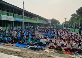 Siswa Yapsa Do’akan Warga Palestina yang Jadi Korban Israel