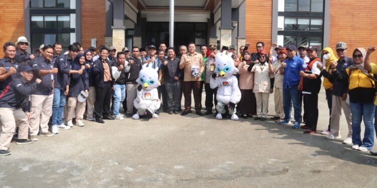 Kirab Pemilu 2024, Kini Giliran Wilayah Kecamatan Dramaga