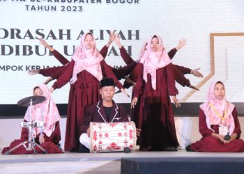 15 Group Marawis Ramaikan Festival Seni Budaya Islam Tingkat Kabupaten Bogor