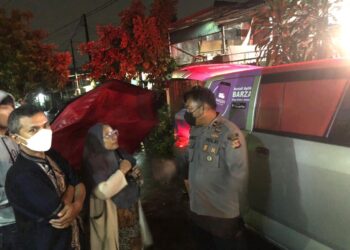 Polsek Kemang Olah TKP Mayat Wanita di Perum Telaga Cikahuripan Chandraloka