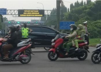 Jaga Kondusifitas, Ini Yang Dilakukan Kanit Lantas Polsek Citeureup
