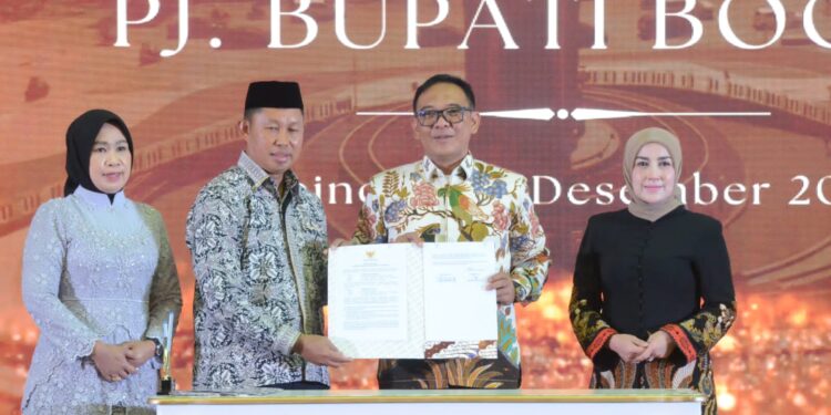 Sertijab, Asmawa Tosepu Gantikan Iwan Setiawan Jalankan Roda Pemkab Bogor