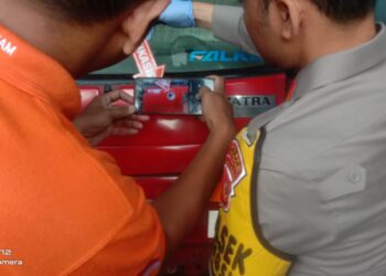 Petugas Damkar Nyaris Kena Tembak Aksi Koboi Sang Curanmor