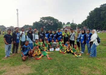 Jalin Silaturahmi, SSB Ksatria Timur Gelar Festival Sepakbola Usia Dini