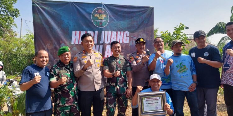Support Jaga Lingkungan, PT Tirta Investama Plant Citeureup Terima Penghargaan dari Kodim