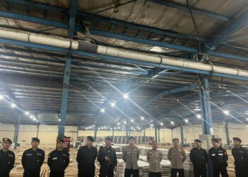 Gudang KPU di Klapanunggal Dijaga Ketat Petugas Kepolisian