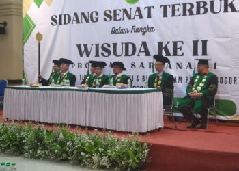 70 Sarjana Ekonomi Program Studi Ekonomi Syari’ah Diwisuda STEBI PUI Bogor