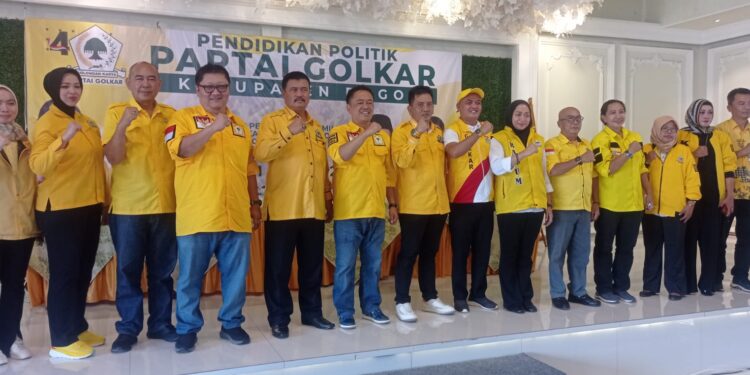 DPD Golkar Kabupaten Bogor Gelar Pendidikan Politik Guna Menangkan Pemilu 2024