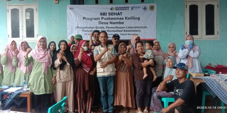 Pengobatan Gratis Diberikan SBI ke Warga Nambo